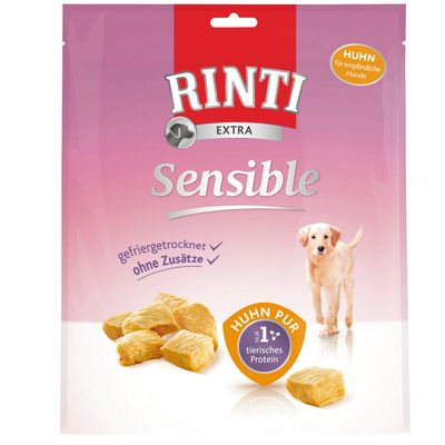 RINTI Sensible Ente 120g – Gefriergetrockneter Hundesnack Ohne Zusätze Für Allergiker