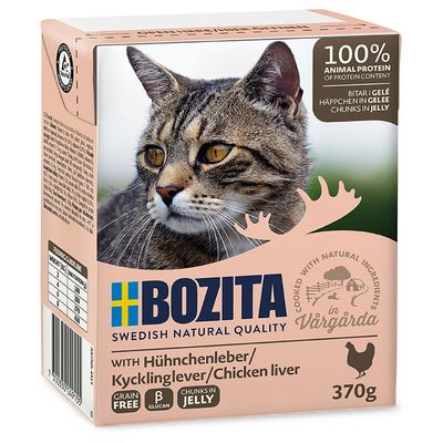 Bozita Tetra falatok aszpikban vagy szószban 24 x 370 g