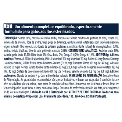 Advance Sterilized Sensitive Adult com salmão