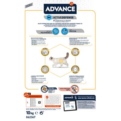 Advance Sterilized Sensitive Adult com salmão