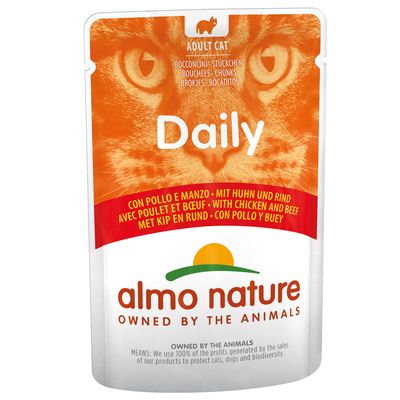 Almo Nature Cat Daily Menu kapsička 24 x 70 g