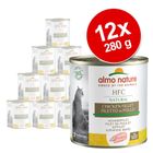 Almo Nature HFC Jelly Kattenvoer Forel & Tonijn 24x70g - Natuurlijke Natvoeding
