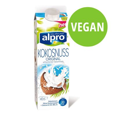 Alpro Kokosnuss Drink Original mit Reis zu TOP-Preisen | bitiba.de