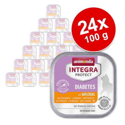 Animonda Integra Protect Adult Diabetes mističky 24 x 100 g