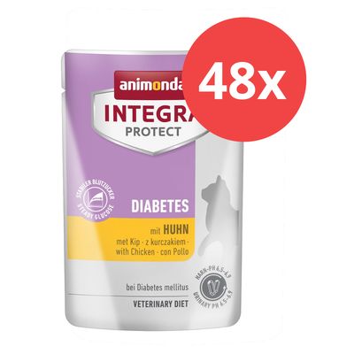Animonda Integra Protect Adult Diabetes 48 x 85 g | bitiba.es
