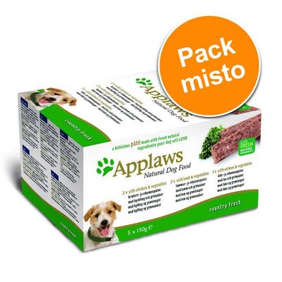 Applaws patê para cães 5 x 150 g - Pack misto