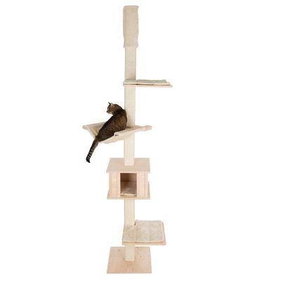 Arbre A Chat Natural Paradise Fixation Plafond Quadra Zooplus