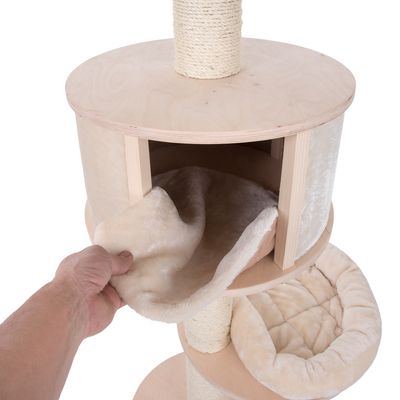 Arbre A Chat Natural Paradise Fixation Plafond Xl Zooplus