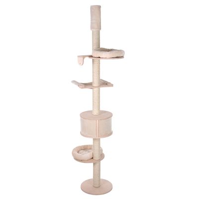 Arbre A Chat Natural Paradise Fixation Plafond Xl Zooplus