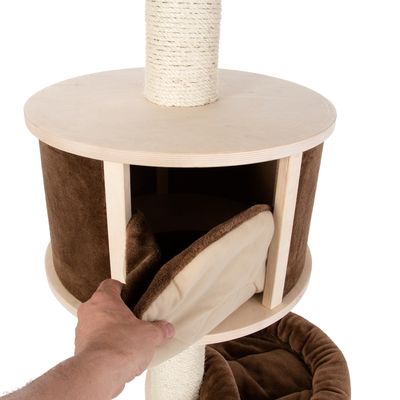 Arbre A Chat Natural Paradise Fixation Plafond Xl Zooplus