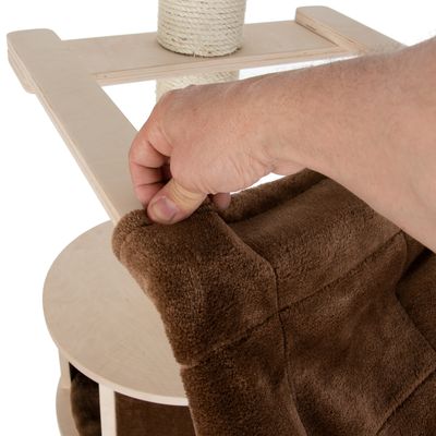 Arbre A Chat Natural Paradise Fixation Plafond Xl Zooplus