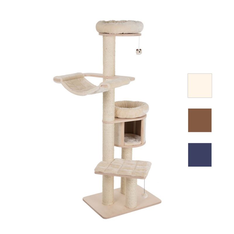 Arbre A Chat Natural Paradise Xl Compact Animalerie 100 Discount Bitiba Be