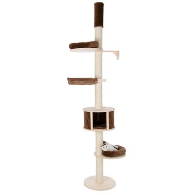 Comment Fixer Un Arbre A Chat Au Plafond Arbre A Chat Natural Paradise Xl Fixation Plafond Zooplus Ch