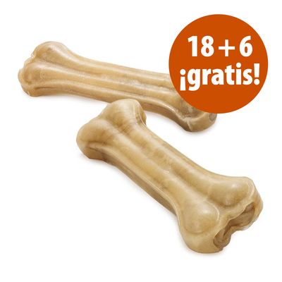 3x32cm Barkoo Huesos prensados de piel vacuno para 12x32cm