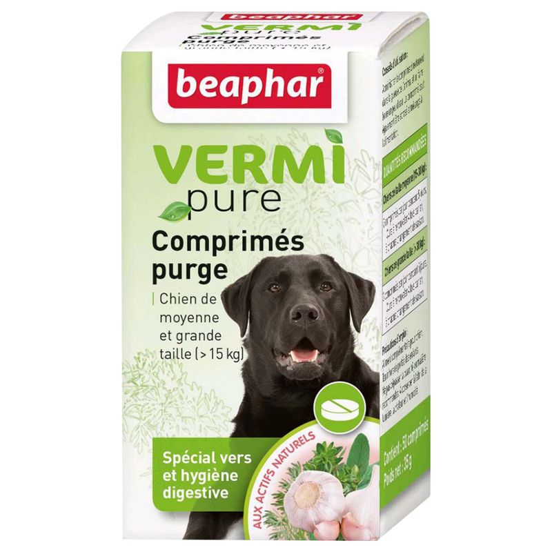 Beaphar Vermipure Comprimes Purge Pour Chien De Moyenne Et Grande Taille Zooplus Beaphar Vermipure Comprimes Purge Pour Chien De Moyenne Et Grande Taille Zooplus