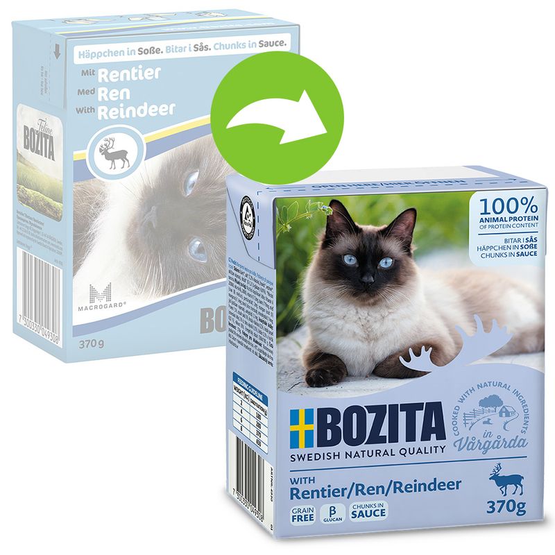 Avis Clients Sur Bozita Bouchees En Sauce 6 X 370 G Pour Chat Zooplus