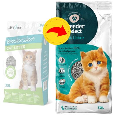 breeder celect cat litter