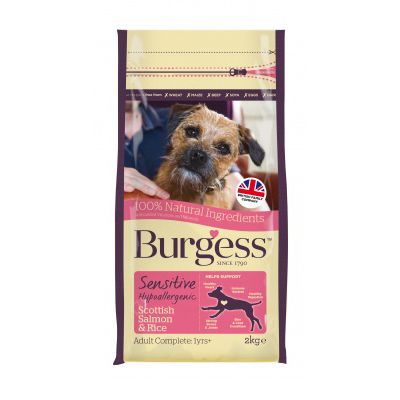 burgess salmon and rice dog food
