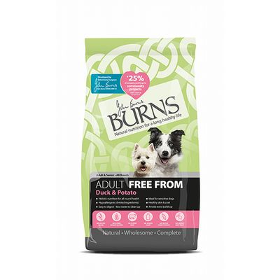 duck potato dog food