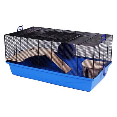 Labyrinthe Pour Hamster - Jeu éducatif En Plastique - 24,5x24,5x7 Cm - Facile à Nettoyer - 3