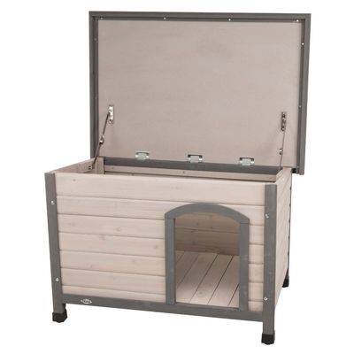 Caseta De Madera Trixie Natura De Techo Plano Bitiba Es