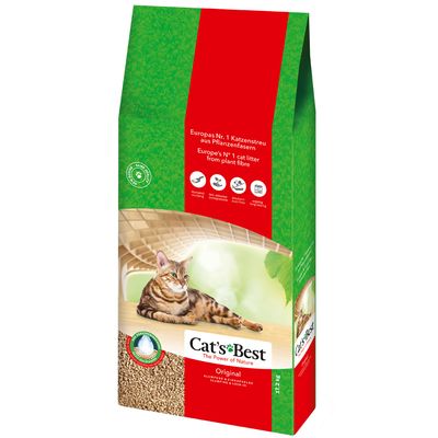 Cat's Best Original areia vegetal aglomerante
