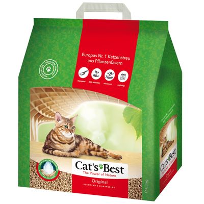 Cat's Best Original areia vegetal aglomerante