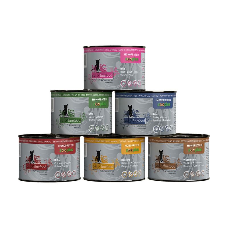 Catz Finefood Monoprotein Zooplus 12 X 0 G Pour Chat Zooplus