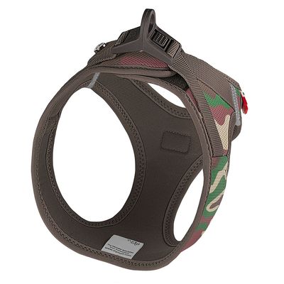Curli Alpine Clasp Vest Harnas Lichtgrijs Maat S - Comfortabel En Veilig Hondentuig Met Click.Snap.Go