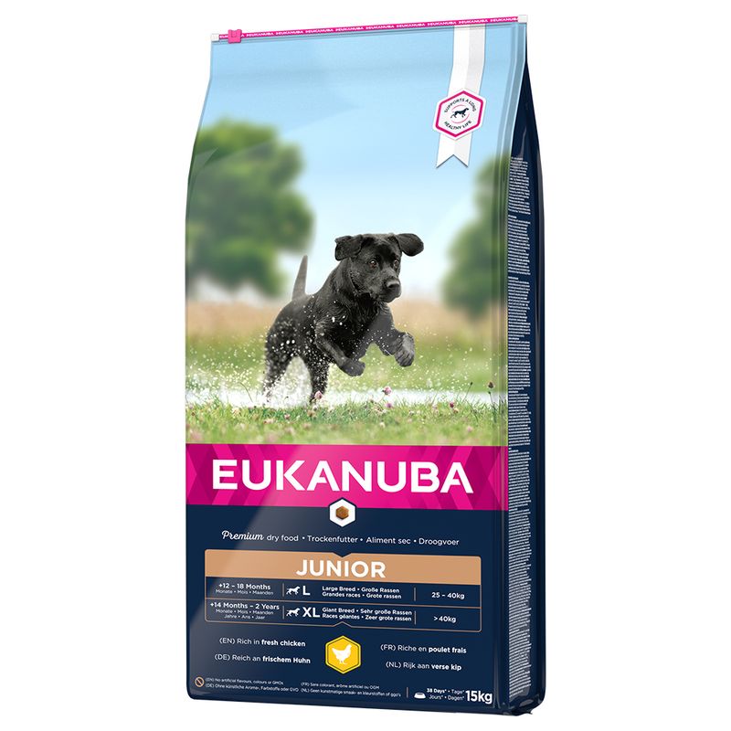eukanuba junior large breed s kuricej vygodno kupit v zoochic
