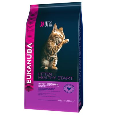 Crocchette per gatti Eukanuba Kitten Healthy Start | zooplus