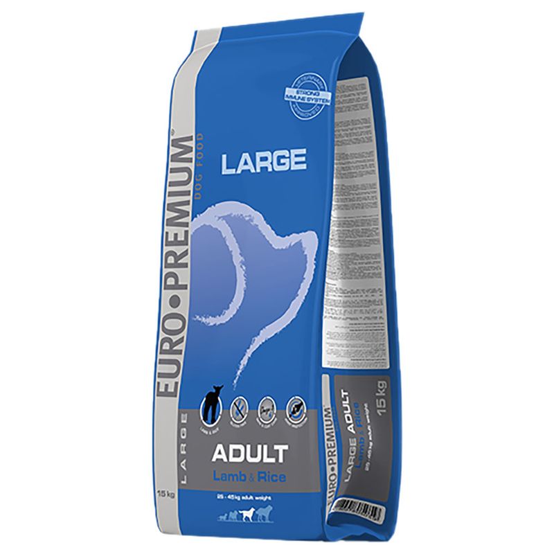 Euro Premium Large Adult Agneau Riz Pour Chien Zooplus