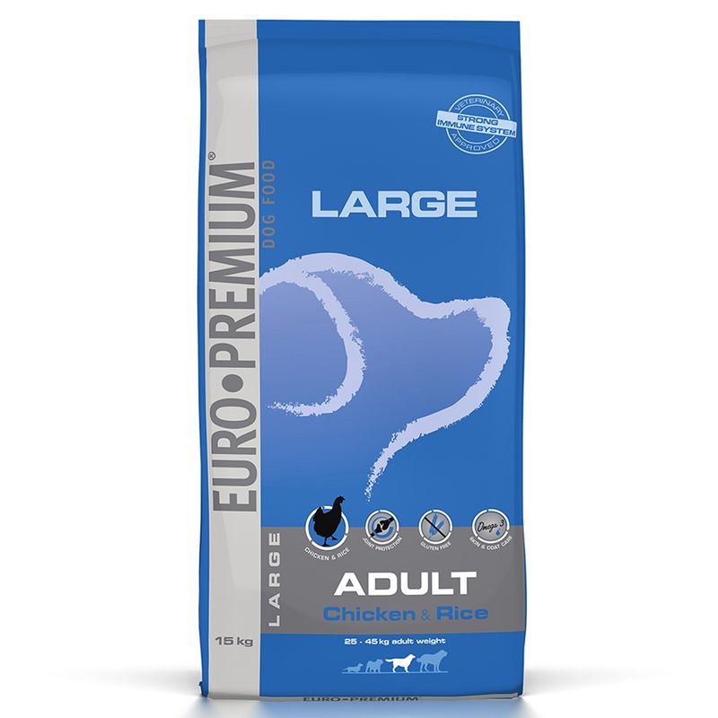 Euro Premium Large Adult Poulet Riz Pour Chien Zooplus