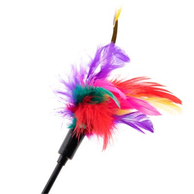 feather waggler cat toy