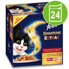 Felix Sensations Extra in Gelei Kattenvoer 24 x 100 g