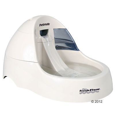 Fontaine Fresh Flow Deluxe 3 L Beige Pour Chien Et Chat