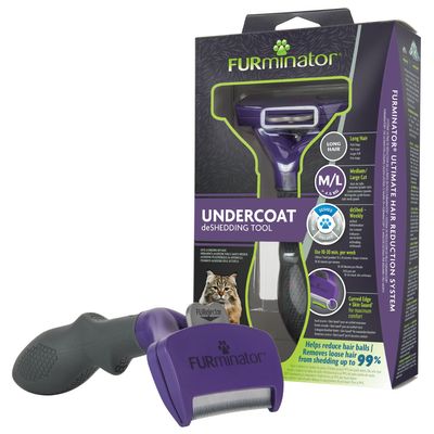 Furminator Deshedding Tool Fur Katzen Gunstig Kaufen Zooplus