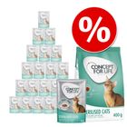 400g Concept for Life Droogvoer + 12 x 85 g Natvoer in Saus Kattenvoer