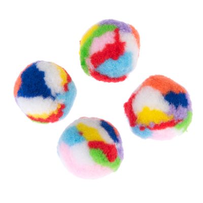 Palline Morbide Per Gatti - 30 Pezzi Da 4cm, Giocattolo Interattivo, Colorate E Leggere