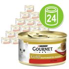 Gourmet Gold Hartig Torentje Voordeelpakket 24 x 85 g