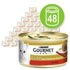 Gourmet Gold Hartig Torentje Voordeelpakket 48 x 85 g