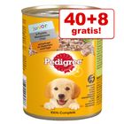 40 + 8 gratis! 48 stuks Pedigree Adult Natvoer
