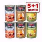 5 + 1 gratis! 6 x 400 g Animonda GranCarno Adult 