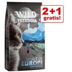 2 + 1 gratis! 3 x 2 kg Wild Freedom Droogvoer