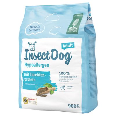 green petfood insect dog hypoallergenic