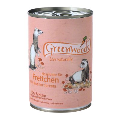 Wet ferret food clearance