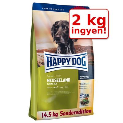 Happy Dog Supreme Sensible Neuseeland kutyatáp alacsony áron a zooplus-on