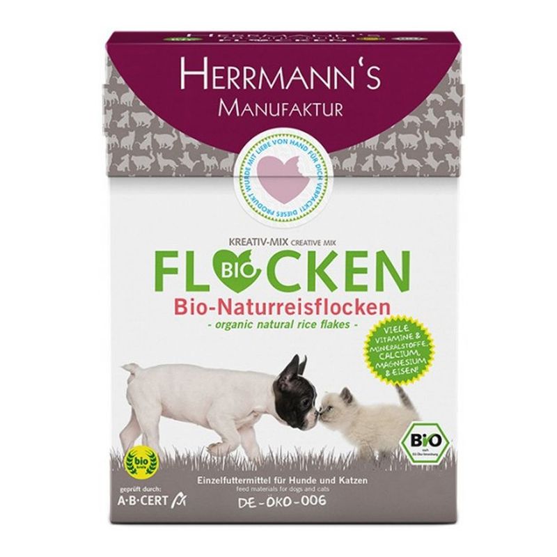 Herrmann S Bio Riso Soffiato Integrale In Fiocchi Zooplus