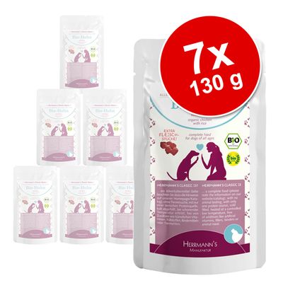 Herrmann's saquetas 7 x 130 g - Pack misto