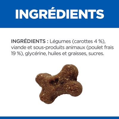 hill s no grain soft baked treats poulet carottes pour chien zooplus